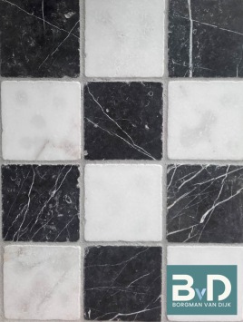 Classical White Marmer 10x10x1,2 cm