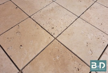 Classic Travertin 20x20x1 cm Getrommeld