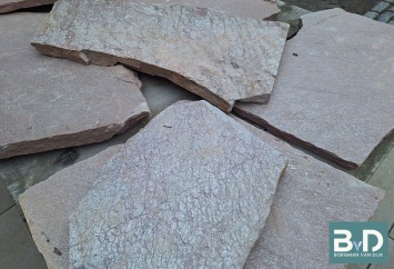 Brasil Shiny Purple Flagstones 2,5-4 cm dik
