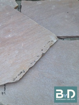 Brasil Shiny Purple Flagstones 2,5-4 cm dik