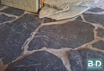Flagstones Mystic Black zwembadterras