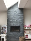 Black Slate Leisteen' Flatpanel
