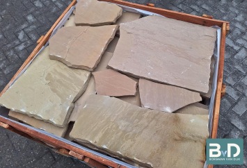 Golden Leaf Flagstones dikformaat 2,5-4 cm dik