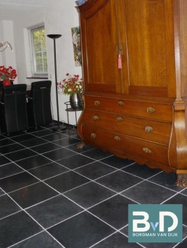 Harappa Stone Black 20x20x1,5 cm