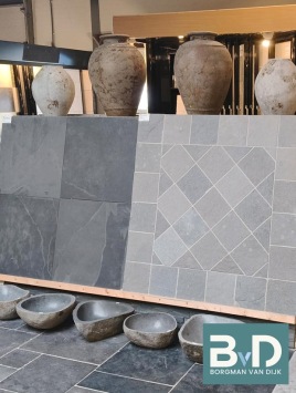 Mustang Leisteen 50x50 cm Black Slate