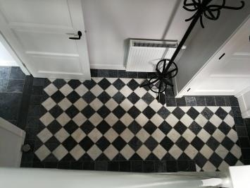 Classical Black Marmer 15x15x1 cm