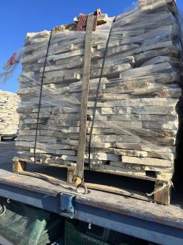 Yellow Saliq flagstones grootformaat 3/5 cm dik