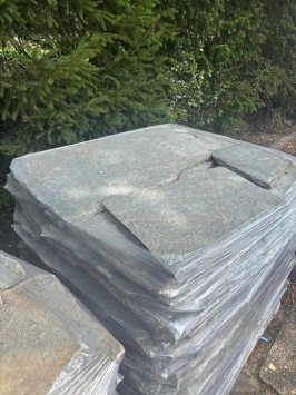 Kavala Grey XXL flagstones grootformaat 2-3,5 cm dik