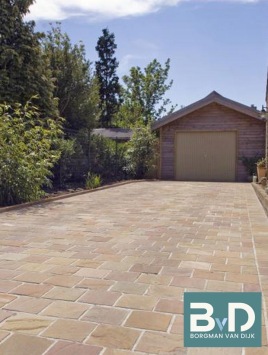 kandla mediterrane kassei 20x14x5-7-cm oprijpad Borgman van Dijk.