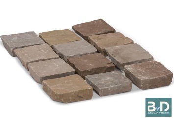 Kandla Ocre kassei 14x14x3/5 cm