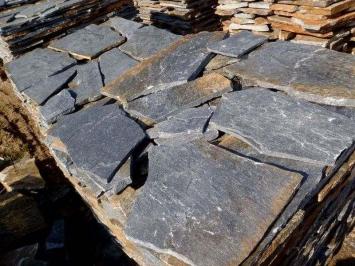 Karystos Black Flagstones dikformaat 3-5 cm dik