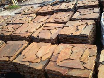 Karystos Brown Flagstones stapstenen