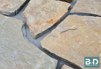 Karystos Brown Flagstones dikformaat 3-5 cm dik
