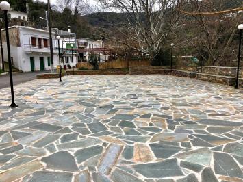 Karystos Green Flagstones dikformaat 2,5-4 cm dik