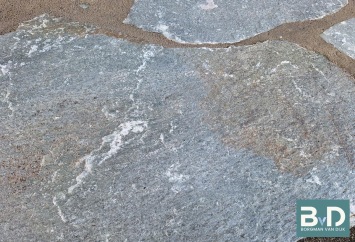 Karystos Green Flagstones dikformaat 2,5-4 cm dik