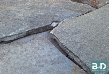 Karystos Green Flagstones dikformaat 2,5-4 cm dik