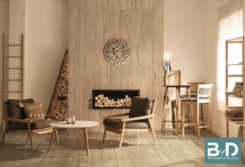 Keramisch Houtlook Padouk Beige