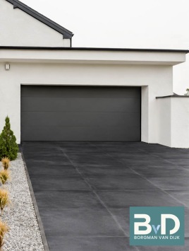 Ceramica 90x90x3 cm Concrete Look Anthracite