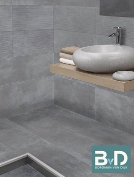 Loft Grey 30x60 cm keramische vloer-wandtegels betonlook