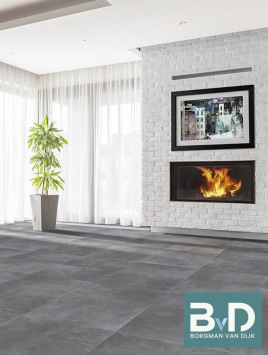 Loft Grey 60x60 cm betonlook grijs keramische vloertegels