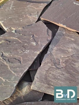 Mandana Red Glory Flagstones 2,5-4 cm dik
