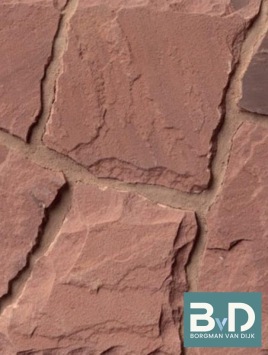 Mandana Red Glory Flagstones 2,5-4 cm dik