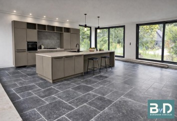 Milly Grey Marble groot wildverband 2 cm dik verouderd