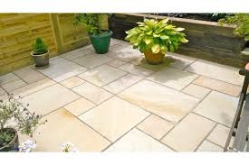 Mint Sandstone romaans verband ca. 2,5 cm dik
