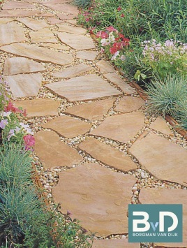 Modak Mediterrane Flagstones 2.5-4 cm dik Terrastegels