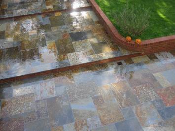Oxide Slate Leisteen Groot Wilverband 2,5 cm dik