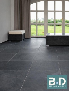 Mustang Leisteen 60x60 cm Black Slate