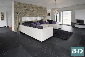 Mustang Leisteen 60x90 cm Black Slate