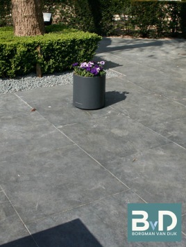 Mustang leisteen Black Slate 80x80x2,5 cm