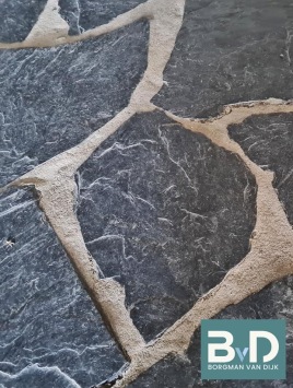 Mystic Black Flagstones 2-3 cm dik