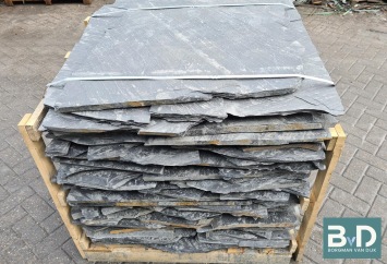 Mystic Black Flagstones 2-3 cm dik