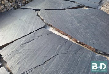 Mystic Black XXL Flagstones grootformaat