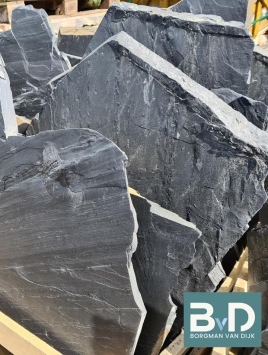 Mystic Black XXL Flagstones tuinbestrating