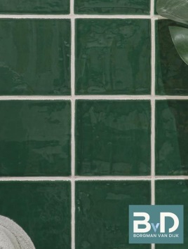 Oud Hollandse Witje OUD GROEN 13x13 cm