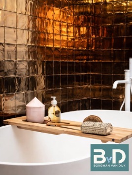 Oud Hollandse Witjes GOUD 13x13 cm Keramische wandtegels