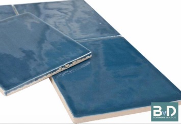 Oud Hollandse Witjes MARINE BLAUW 13x13 cm