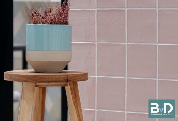 Oud Hollandse Witjes ROZE 13x13 cm