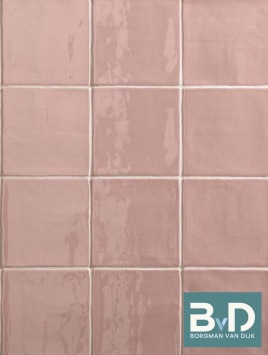 Oud Hollandse Witjes ROZE 13x13 cm Keramische Wandtegels