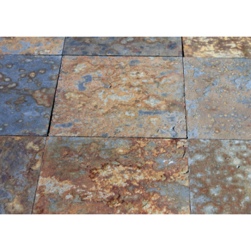 Oxide Slate Multicolor Leisteen 60x60x1 cm