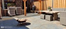 Oxide Slate leisteen 80x80x2,5 cm