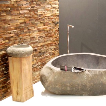 Rusty Slate Splitface Wall Cladding