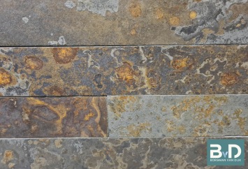 Oxide Multicolor Slate Leisteen Wandstrips