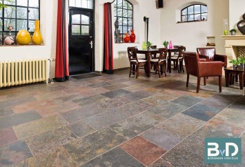 Peacock leisteen Multicolor Slate 40x60x1,2 cm