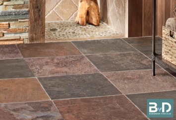 Peacock leisteen Multicolor Slate 60x60x1,5 cm