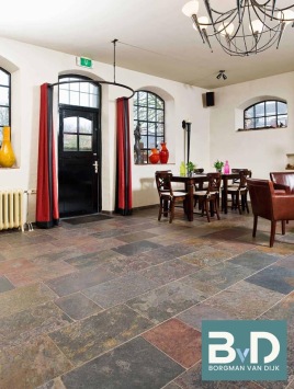 Peacock Slate Leisteen romaansverband 1,2 cm dik