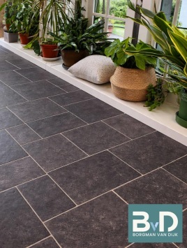 Keramisch Pierre Blue Noir Wildverband Hardsteen look